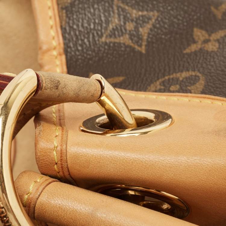 Pre Owned Louis Vuitton Monogram Canvas Galliera GM Bag