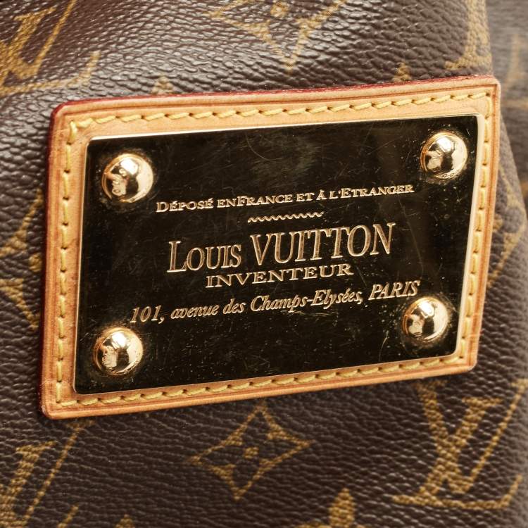 Pre Owned Louis Vuitton Monogram Canvas Galliera GM Bag