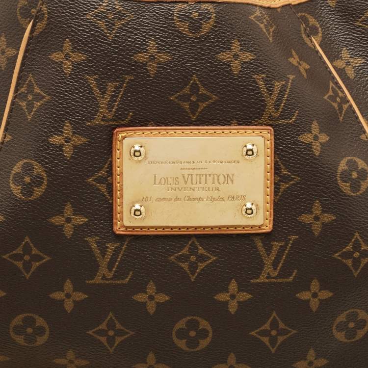 Pre Owned Louis Vuitton Monogram Canvas Galliera GM Bag