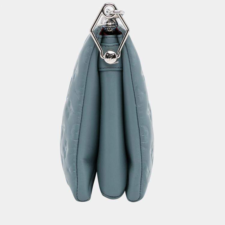 Louis Vuitton Monogram Empreinte Coussin MM - Blue Crossbody Bags