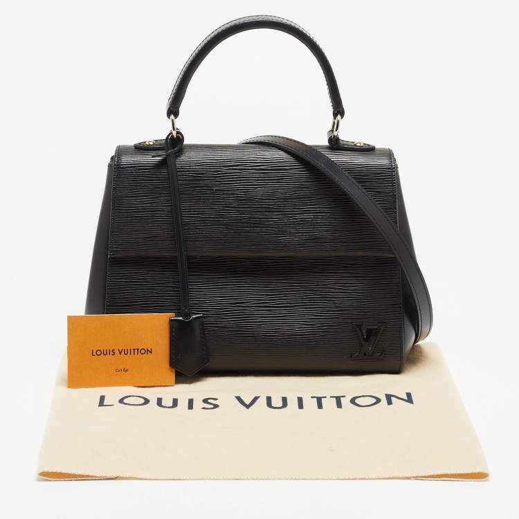 مملوكة مسبقًا  Louis Vuitton Black Epi Leather Cluny BB Bag
