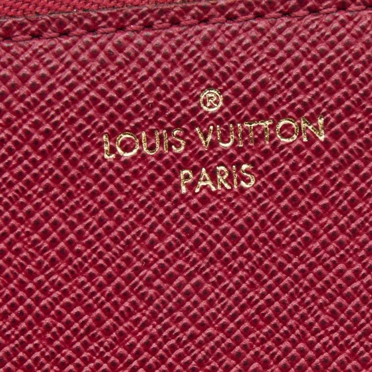 Pre Owned Louis Vuitton Monogram Canvas Jeanne Wallet