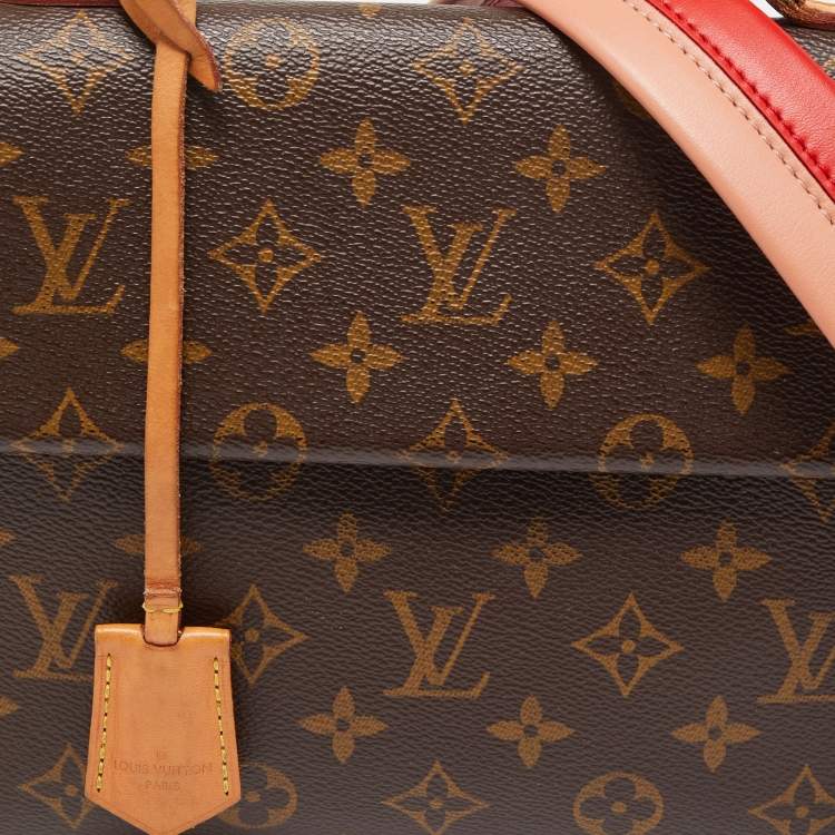 Pre Owned Louis Vuitton Monogram Canvas and Leather Cluny BB Bag