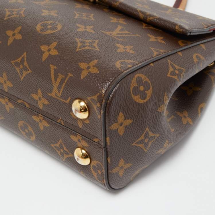 Pre Owned Louis Vuitton Monogram Canvas and Leather Cluny BB Bag