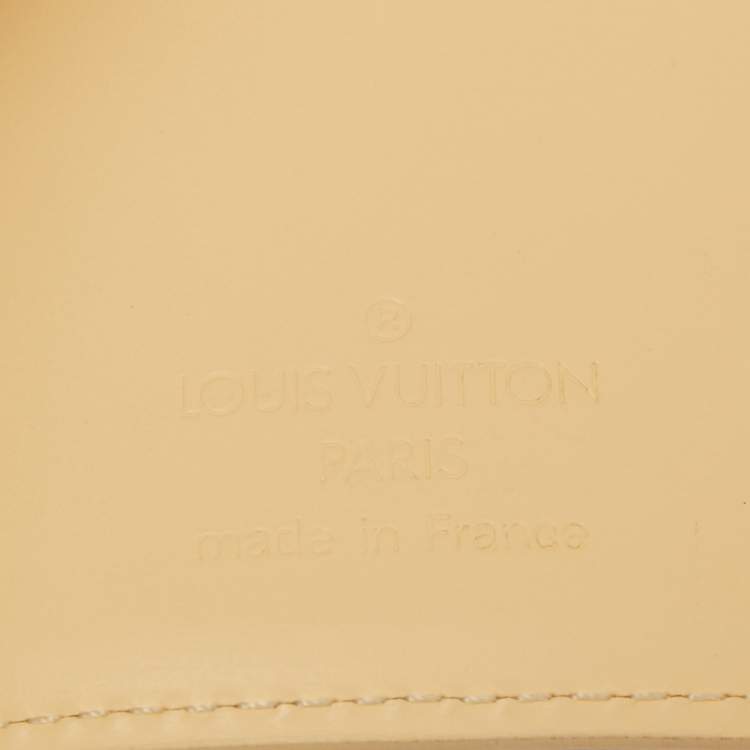 Pre Owned Louis Vuitton Vanilla Epi Leather Elastique Wallet