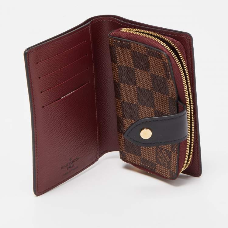Juliette Wallet Damier Ebene Canvas - Wallets and Small Leather Goods