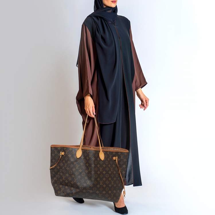 Pre Owned Louis Vuitton Monogram Canvas Neverfull GM Bag