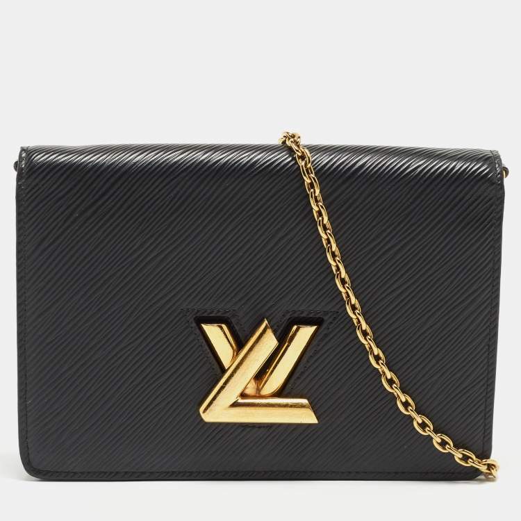 Louis Vuitton Black Epi Leather Twist Belt Wallet Louis Vuitton | The  Luxury Closet