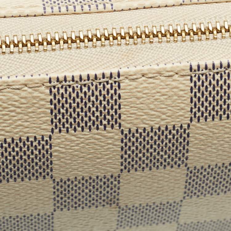 مملوكة مسبقًا Louis Vuitton Damier Azur Canvas Pochette Accessoires Bag