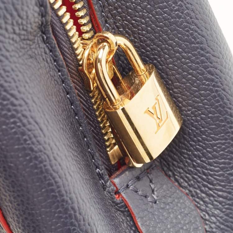 Pre Owned Louis Vuitton Celeste Monogram Empreinte Leather Montaigne BB Bag