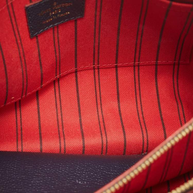 Pre Owned Louis Vuitton Celeste Monogram Empreinte Leather Montaigne BB Bag