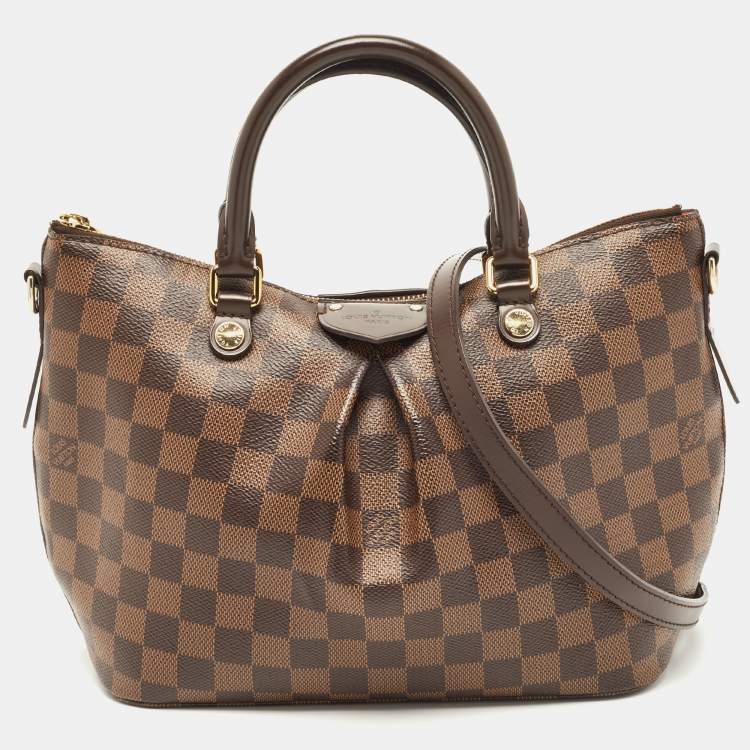 Louis Vuitton Damier Ebene Canvas PM Siena Bag Louis Vuitton