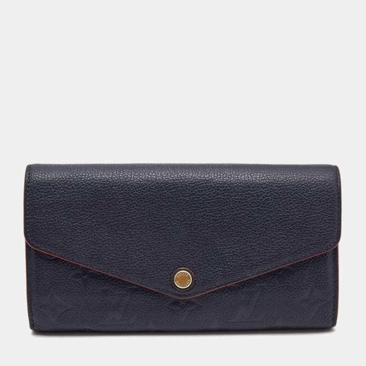 wallet empreinte leather