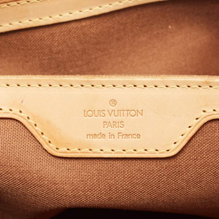 Pre Owned Louis Vuitton Monogram Canvas Carryall Duffel Bag