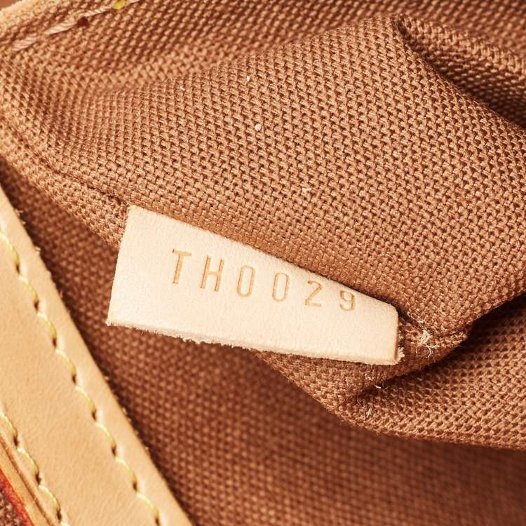 Pre Owned Louis Vuitton Monogram Canvas Carryall Duffel Bag