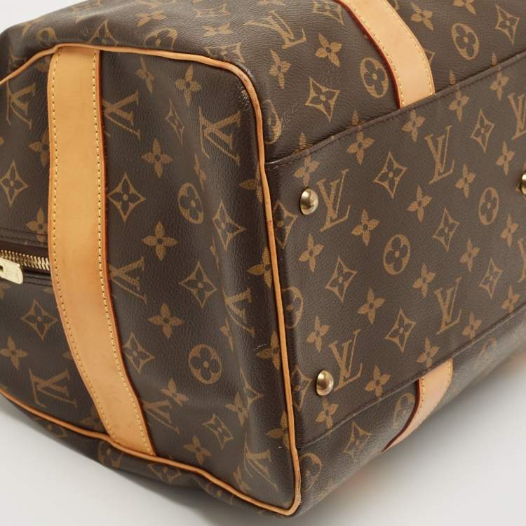 Pre Owned Louis Vuitton Monogram Canvas Carryall Duffel Bag