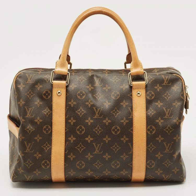 Pre Owned Louis Vuitton Monogram Canvas Carryall Duffel Bag