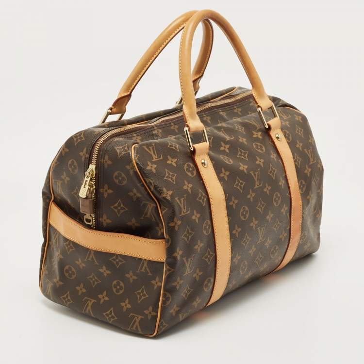 Pre Owned Louis Vuitton Monogram Canvas Carryall Duffel Bag