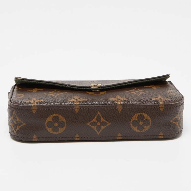 Pre Owned Louis Vuitton Monogram Canvas Félicie Strap & Go Pochette