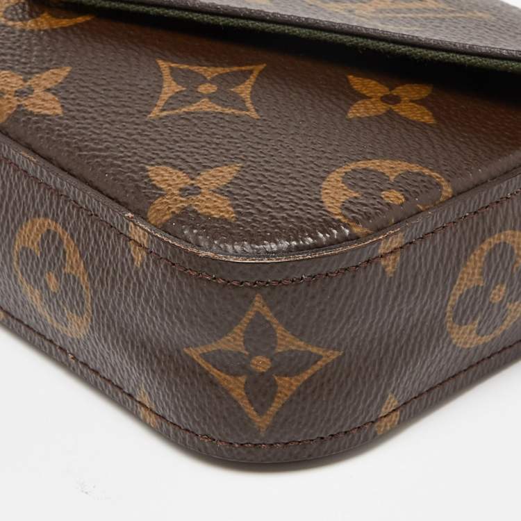 Pre Owned Louis Vuitton Monogram Canvas Félicie Strap & Go Pochette