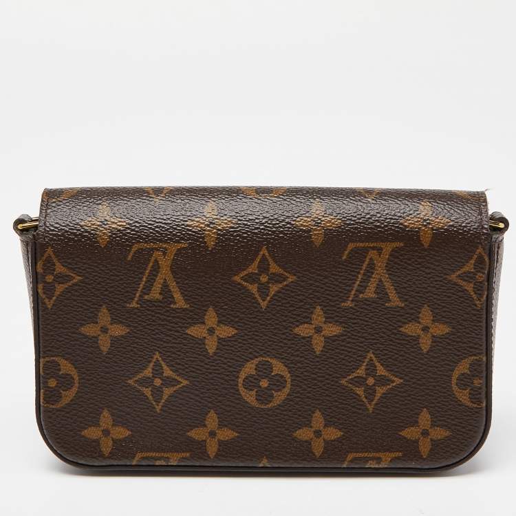 Pre Owned Louis Vuitton Monogram Canvas Félicie Strap & Go Pochette