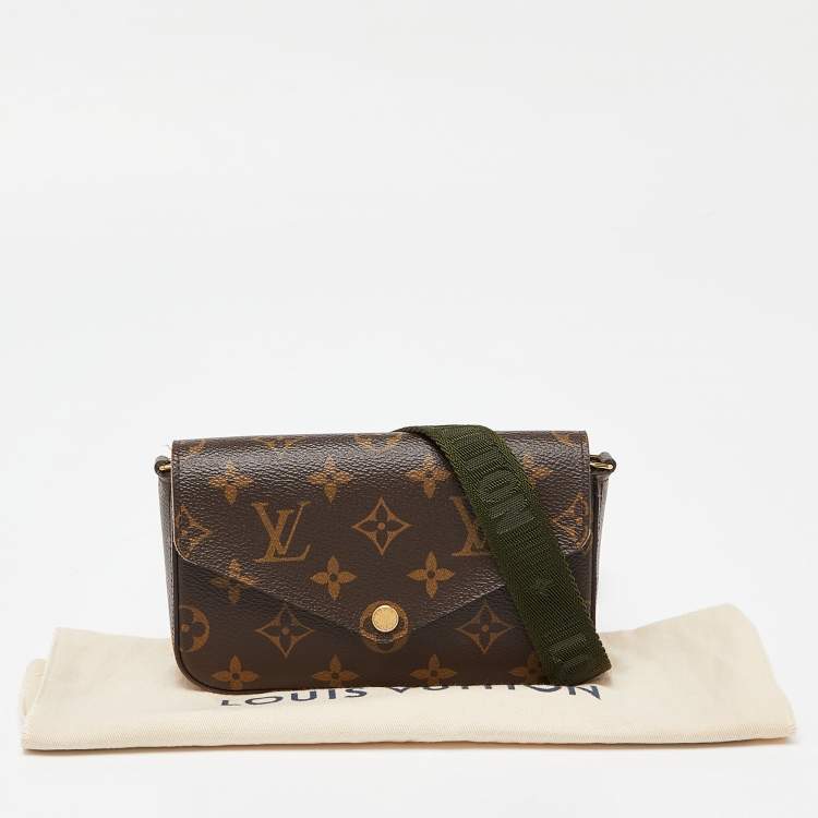 Pre Owned Louis Vuitton Monogram Canvas Félicie Strap & Go Pochette