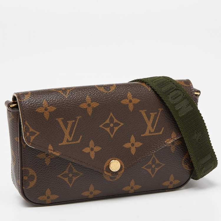 Pre Owned Louis Vuitton Monogram Canvas Félicie Strap & Go Pochette