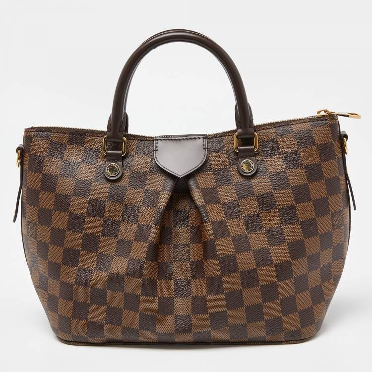 Pre Owned Louis Vuitton Damier Ebene Canvas Siena PM Bag