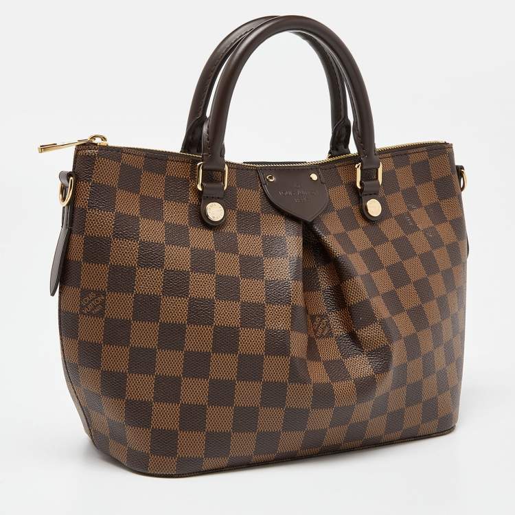 Pre Owned Louis Vuitton Damier Ebene Canvas Siena PM Bag