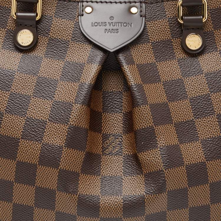 Pre Owned Louis Vuitton Damier Ebene Canvas Siena PM Bag