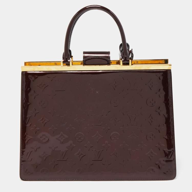 Louis Vuitton, Bags, Vintage Louis Vuitton Amarante Monogram Vernis  Deesse Pm Bag