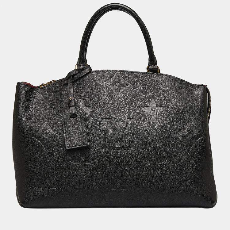 Louis Vuitton Pre-owned Monogram Empreinte Giant Palais Handbag - Black