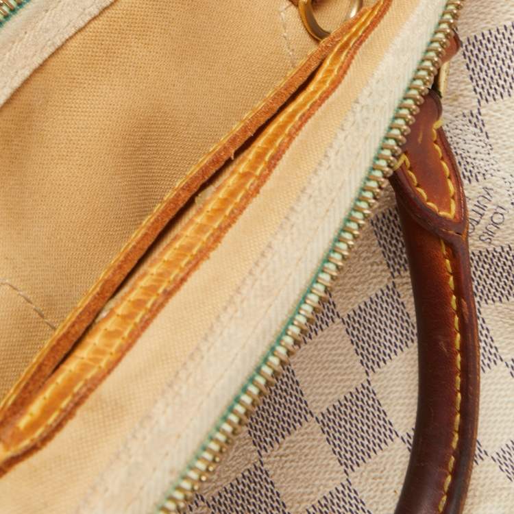 Pre Owned Louis Vuitton Damier Azur Canvas Speedy 30 Bag