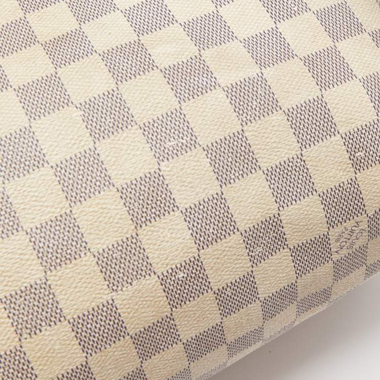 Pre Owned Louis Vuitton Damier Azur Canvas Speedy 30 Bag