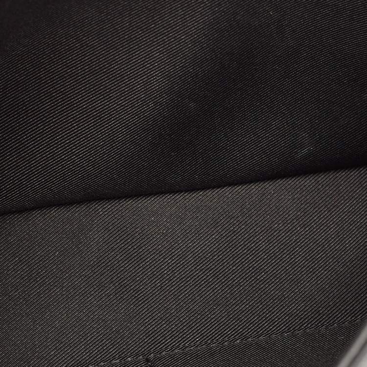 Pre Owned Louis Vuitton Black/Beige Leather Lockme II Bag