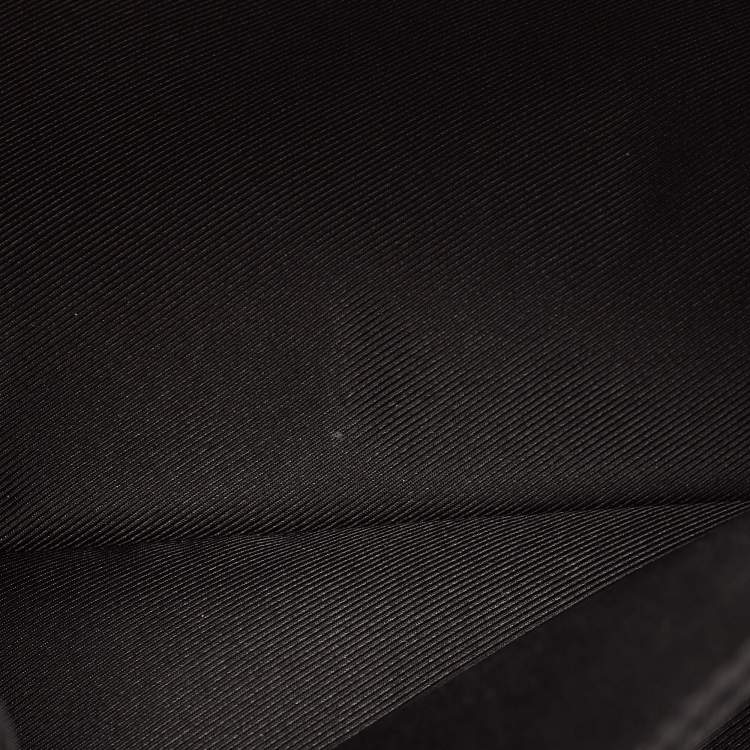 Pre Owned Louis Vuitton Black/Beige Leather Lockme II Bag