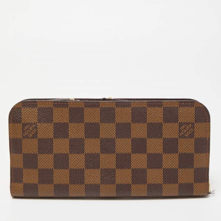 Louis Vuitton Coated Canvas Joey Wallet - Brown Wallets