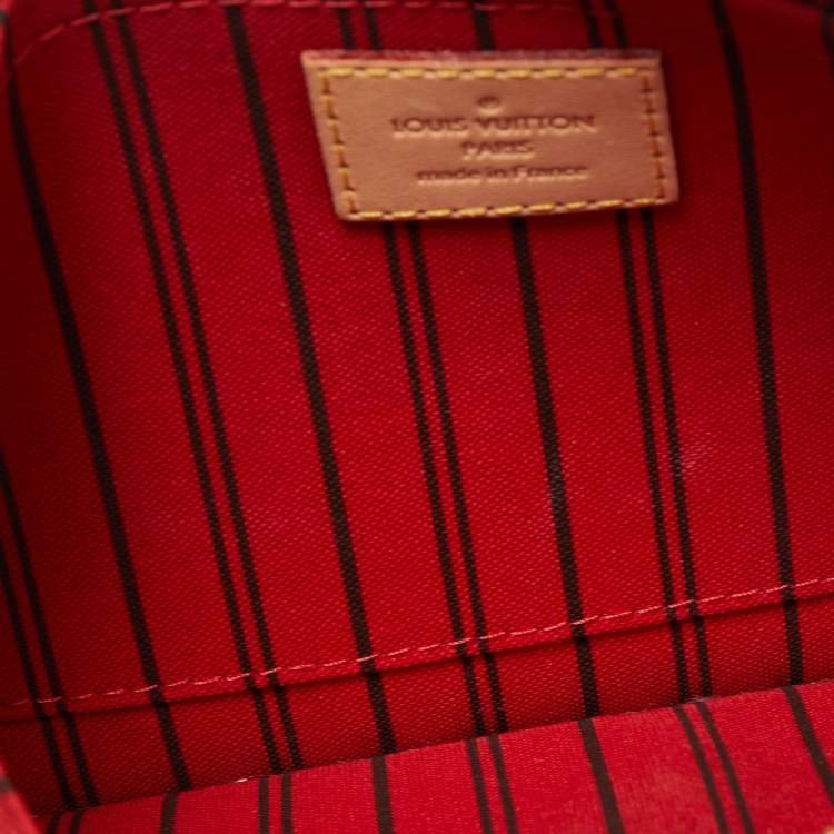 Pre Owned Louis Vuitton Monogram Canvas Neverfull Zip Pouch