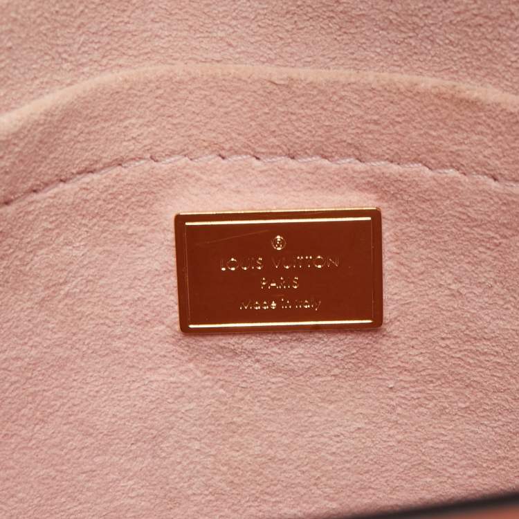 Pre Owned Louis Vuitton Marsmallow Monogram Vernis Spring Street Bag