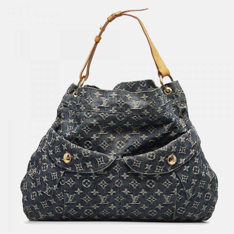 Louis Vuitton Denim Daily GM Monogram Hobo Bag