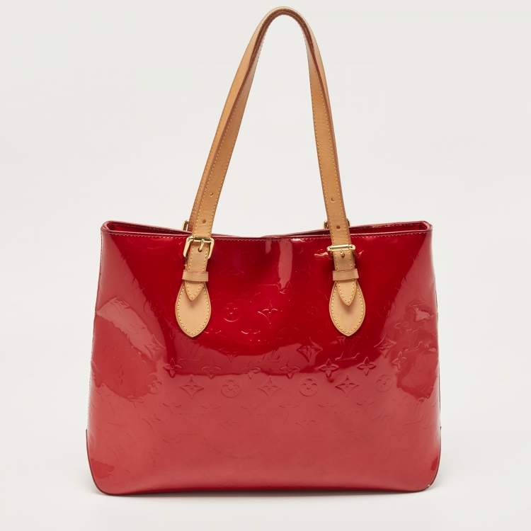 Louis Vuitton Brentwood Monogram Vernis Leather Tote on SALE