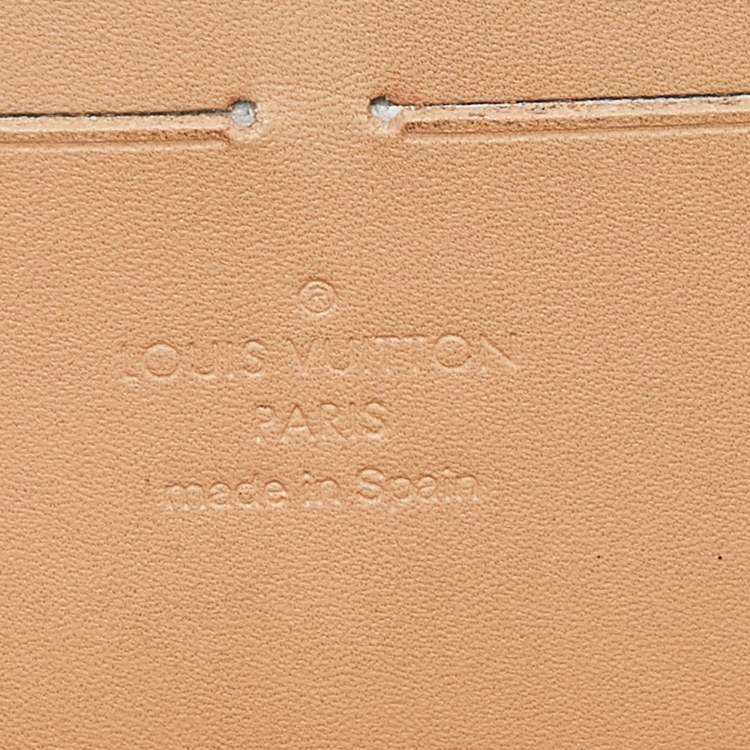 Pre Owned Louis Vuitton Black Multicolore Monogram Canvas Zippy Wallet