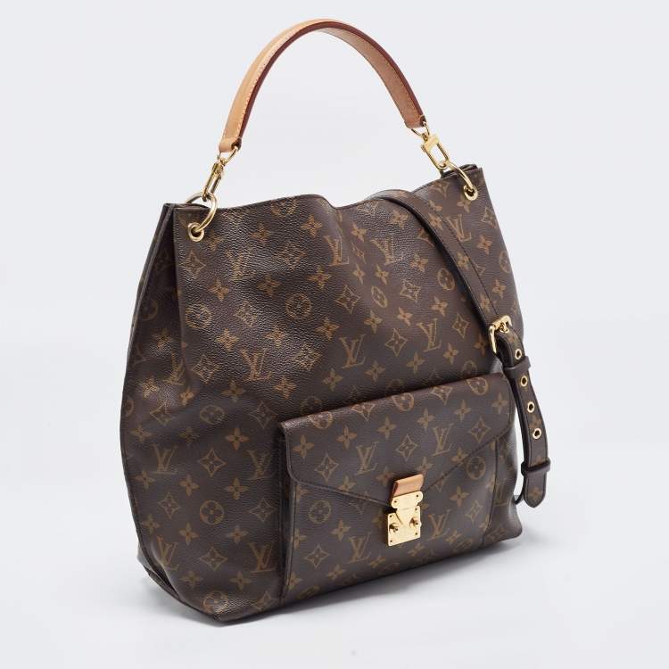 Pre Owned Louis Vuitton Monogram Canvas Metis Bag