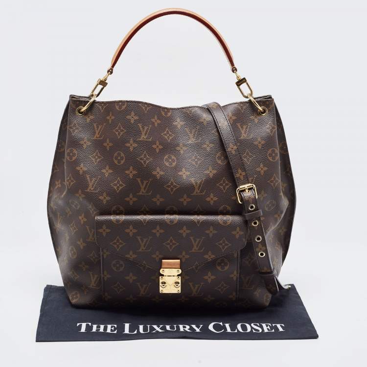 Pre Owned Louis Vuitton Monogram Canvas Metis Bag
