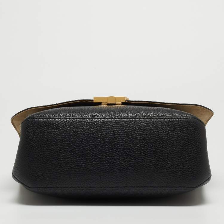 Pre Owned Louis Vuitton Black Leather Volta Bag