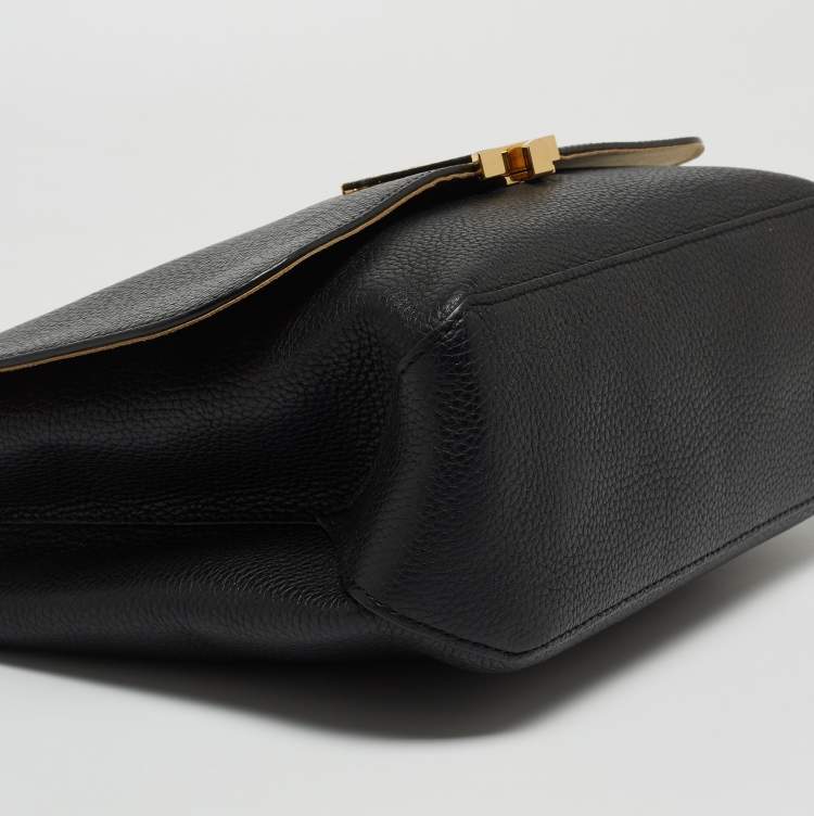 Pre Owned Louis Vuitton Black Leather Volta Bag