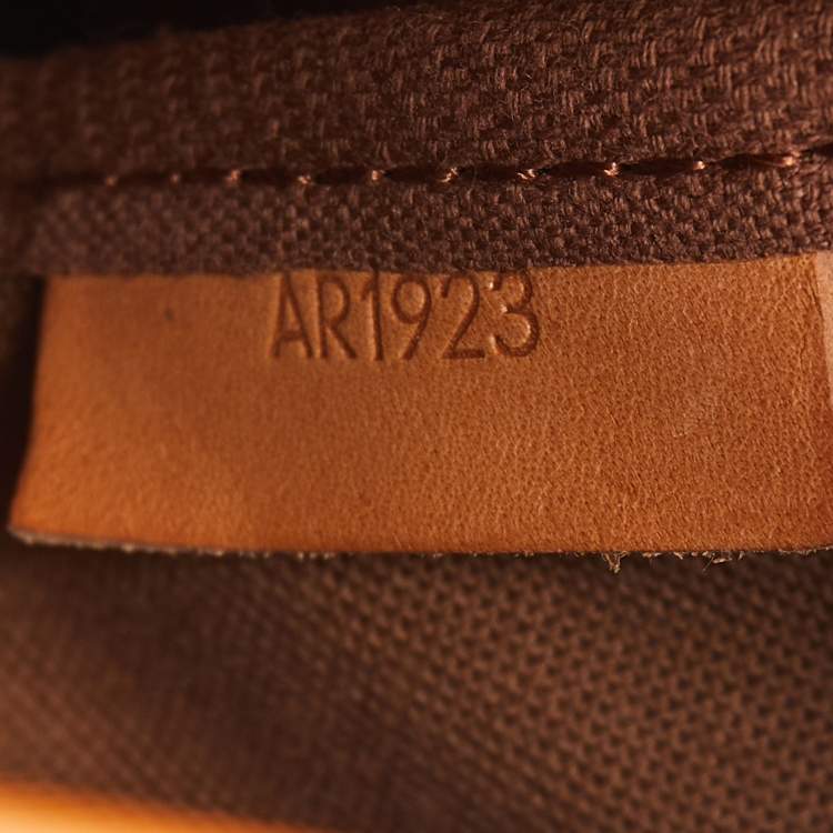 Pre Owned Louis Vuitton Monogram Canvas Saumur 35 Messenger Bag