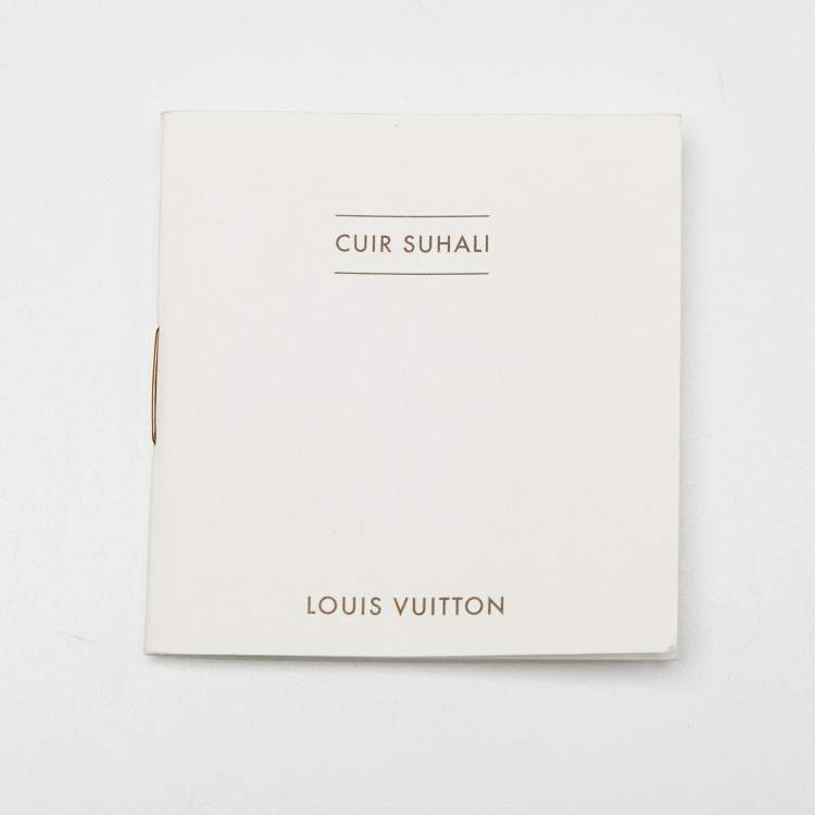 Pre Owned Louis Vuitton Blue Leather Suhali Le Fabuleux Bag