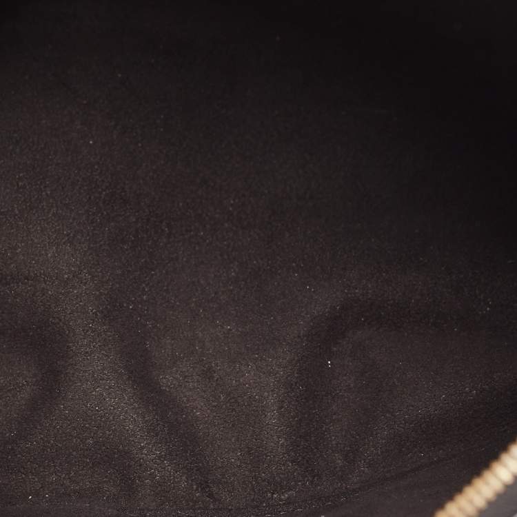 Pre Owned Louis Vuitton Black Monogram Canvas Pallas MM Bag
