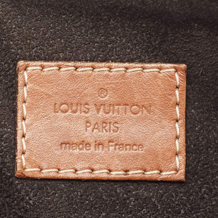 Pre Owned Louis Vuitton Black Monogram Canvas Pallas MM Bag
